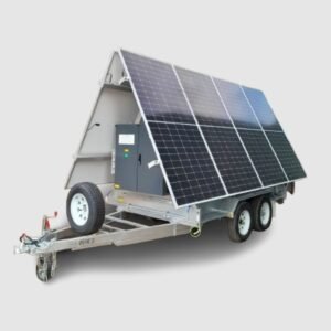 OFF GRID SOLAR TRAILER - 12 PANEL SYSTEM