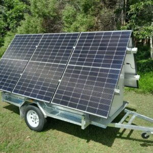OFF GRID SOLAR TRAILER - 6 PANEL SYSTEM